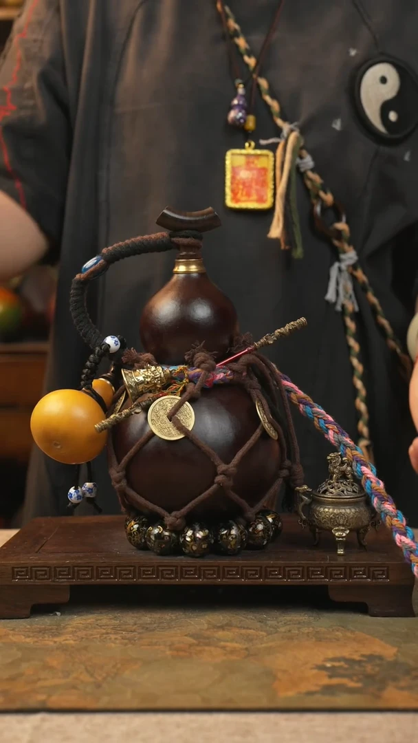 160大漆一物一拍记葫堂出品【不带手串】