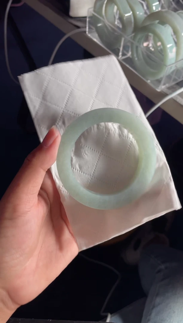 未镶嵌手镯定制翡翠小****?正圈ABC31SZ-DZS