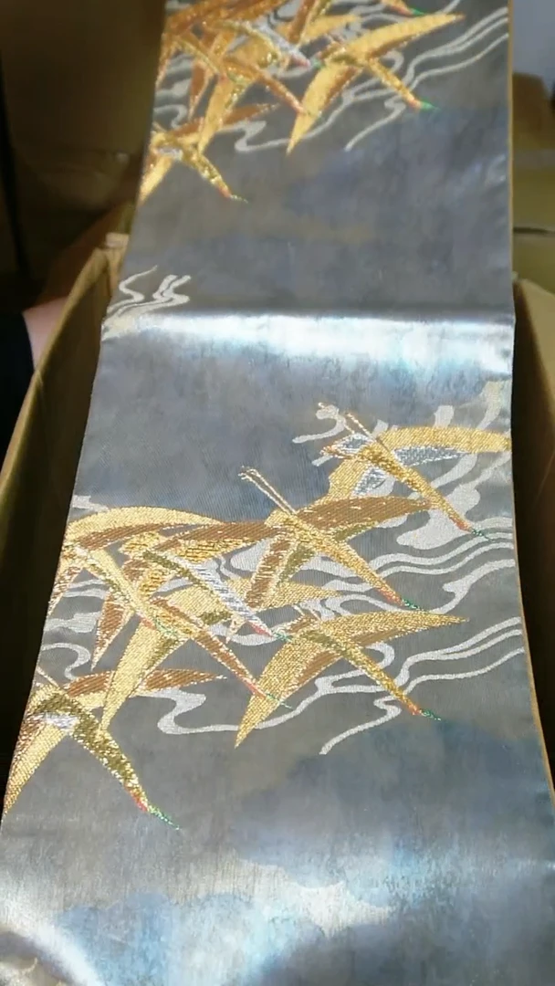 织绣织锦92四通仙鹤