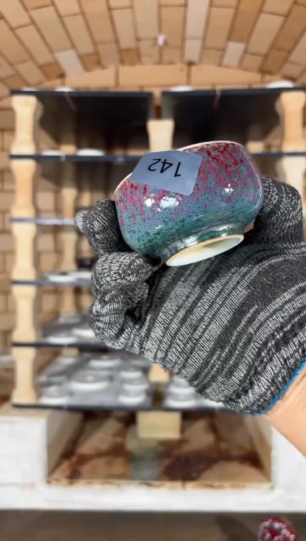 杯精品窑变钧瓷茶器