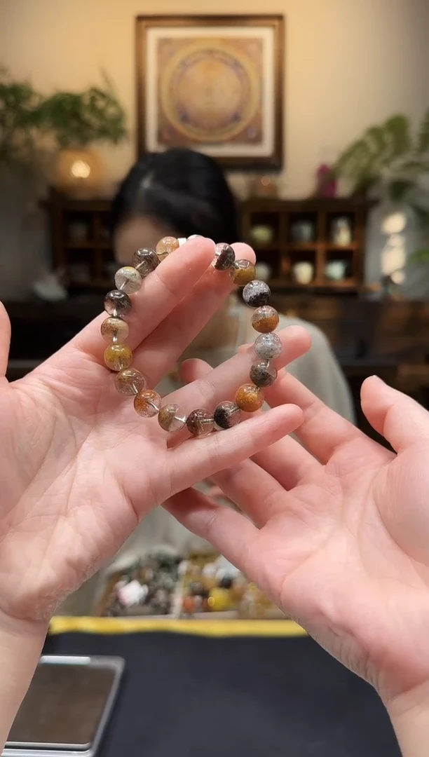 未镶嵌手链水晶10m四季幽灵