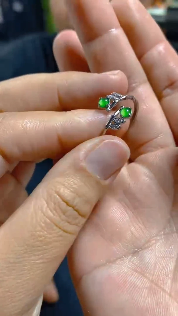 【闪购商品】翡翠戒指未镶嵌0363874517多样性发一