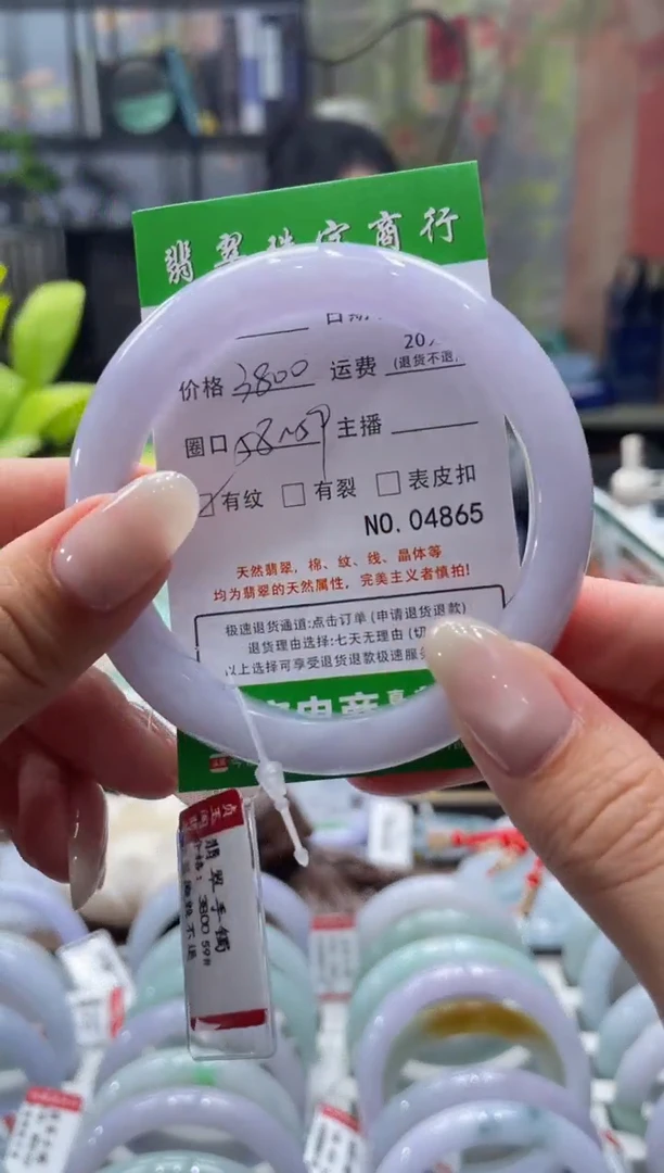 未镶嵌手镯翡翠4865****