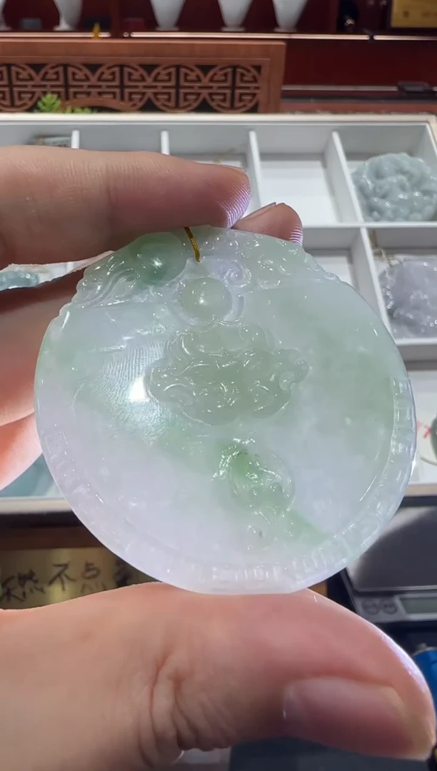 未镶嵌挂件翡翠A货翡翠多样性孤品