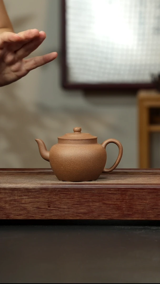紫砂茶壶老段 宫灯
