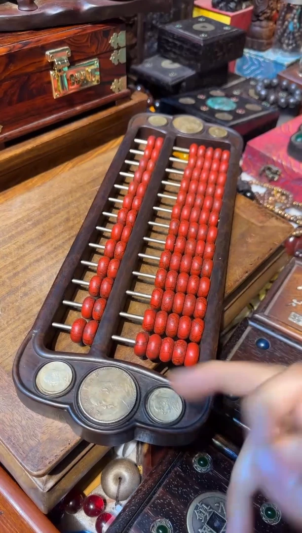 木算盘福利款红红红