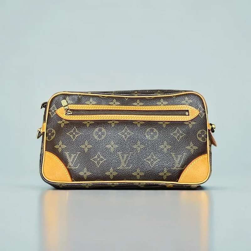 95新 LouisVuitton/路易威登 单肩包 开口笑 植鞣革换新 30951