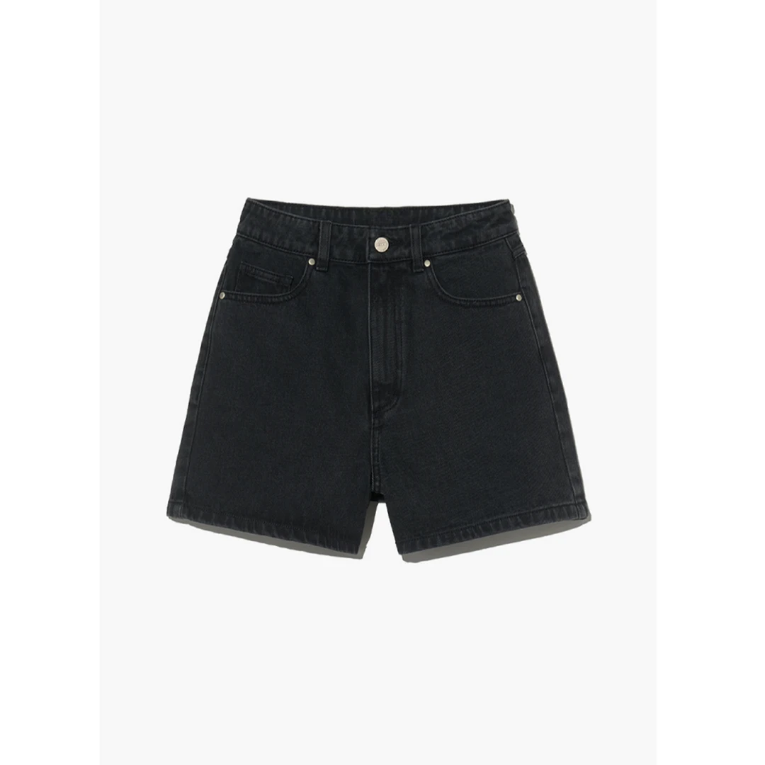 【阿海家】M韩单纯棉重磅短裤女款 微瑕