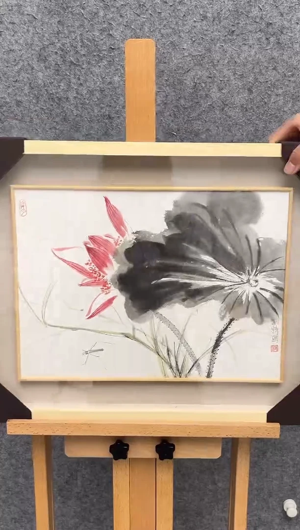 国画邹训精-1平尺-国画作品
