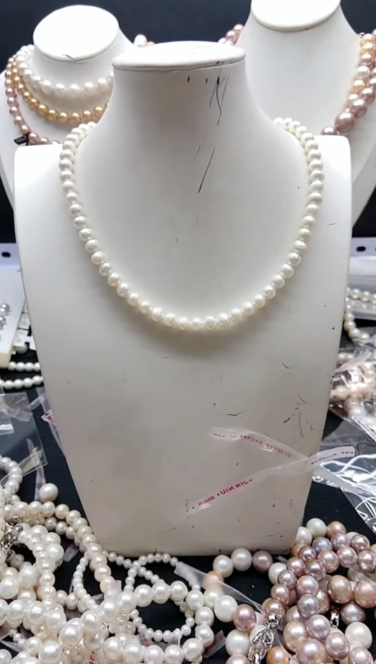 淡水珍珠未镶嵌颈饰1