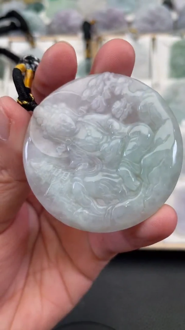 颈饰未镶嵌翡翠天然缅甸翡翠A货206