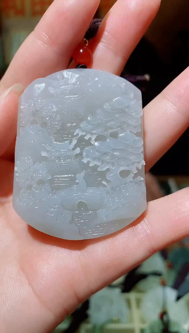 颈饰未镶嵌和田玉1