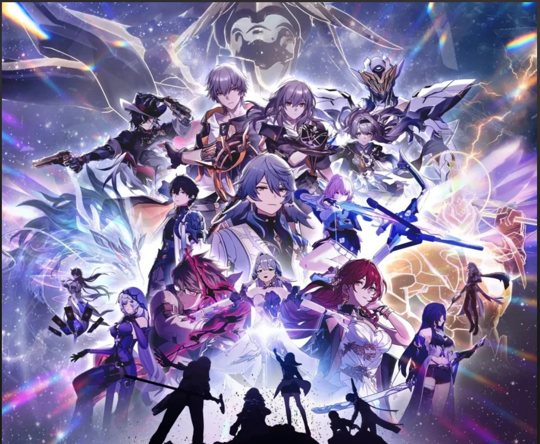 强盗链接《星穹铁道》周边二次元精美亚克力系列镭射卡