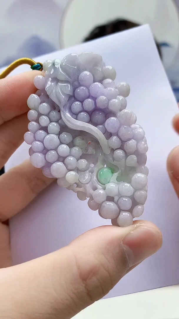 未镶嵌定制翡翠4868bb-毛货挂件9