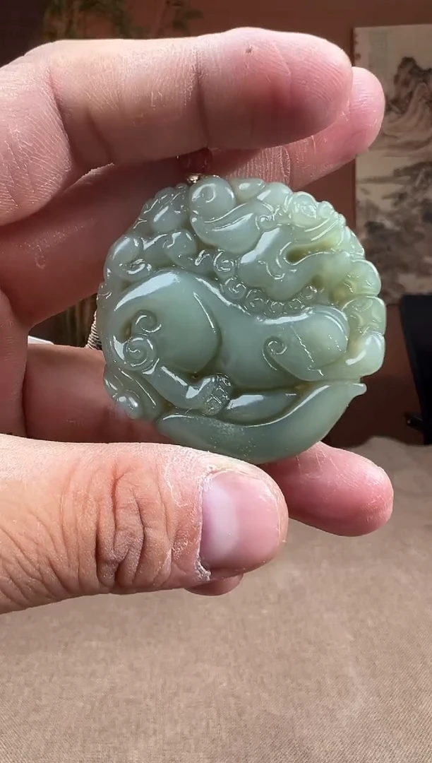 和田玉未镶嵌颈饰多样性发货拍一发一3086