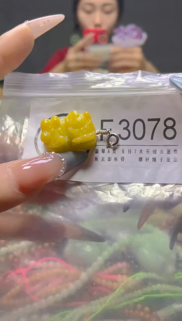 颈饰未镶嵌翡翠/F/翡翠A货，一件也是批发价