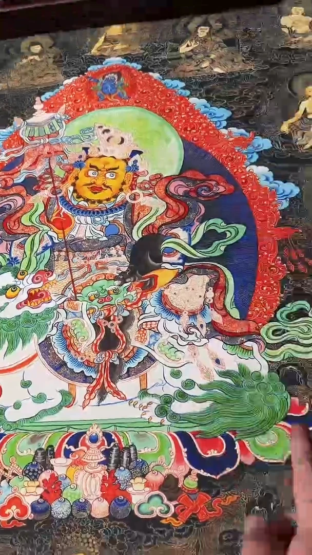 卷轴画藏式珍藏彩绘艺术馆11