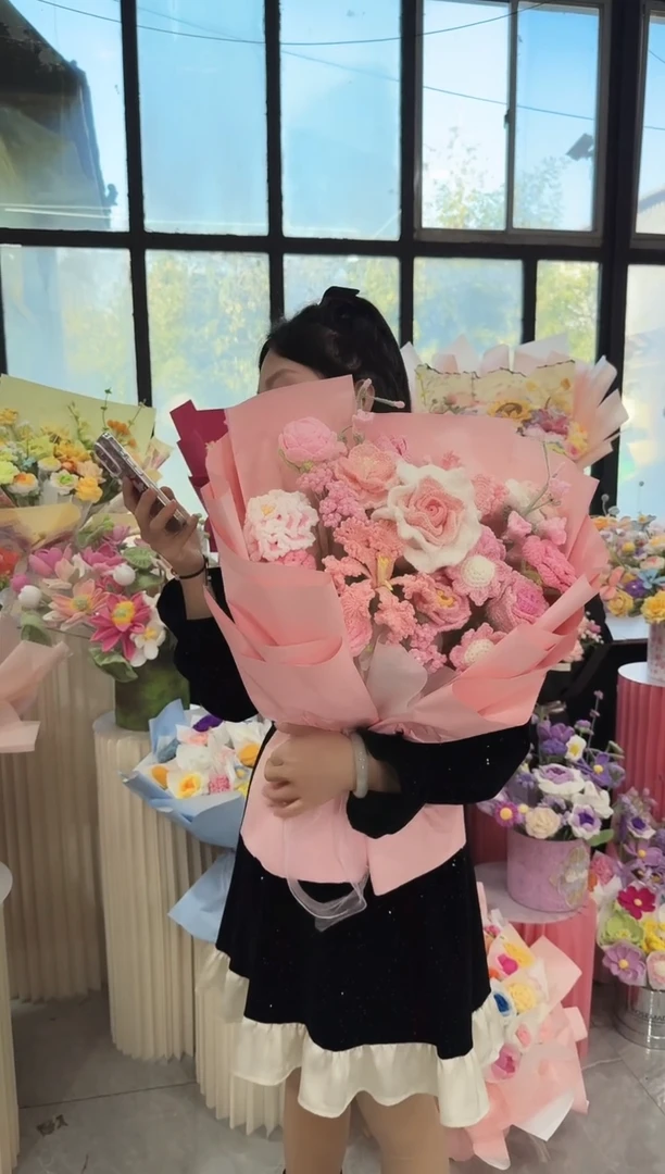 非遗手工定制花束，孤品清仓！！