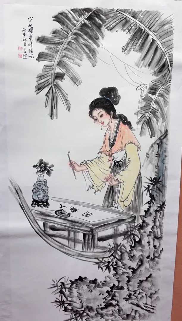 国画师立照老师国画作品