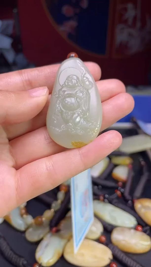 颈饰未镶嵌和田玉123