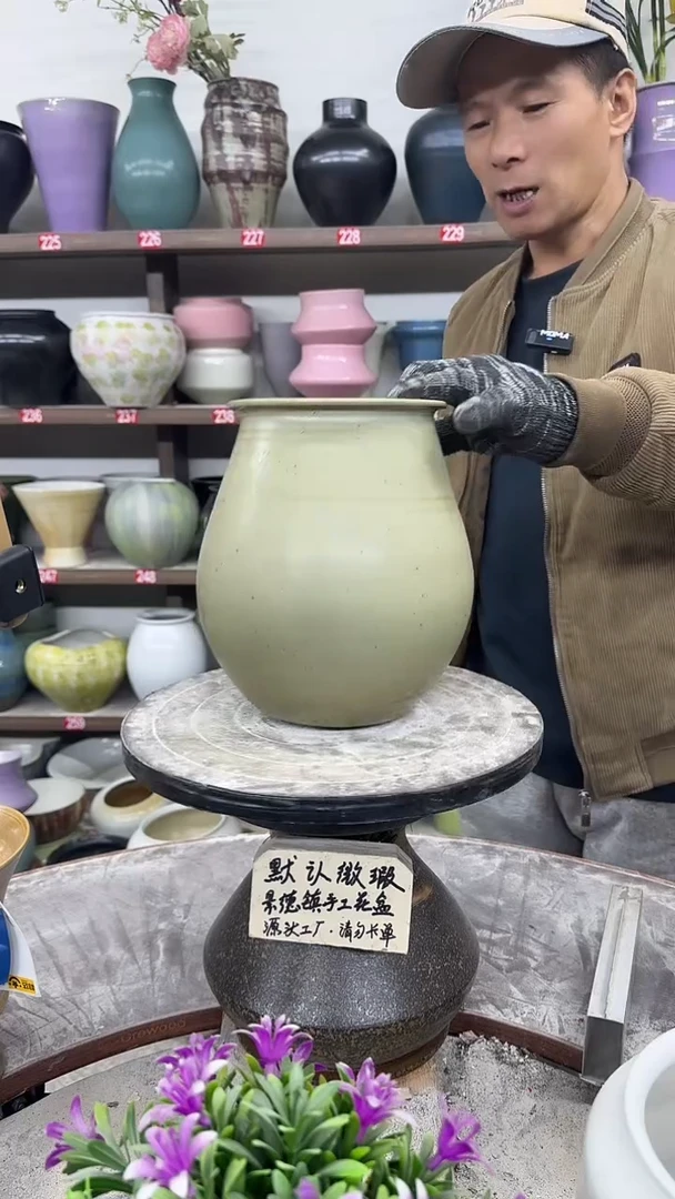 12-5-高22口13瑕-花盆