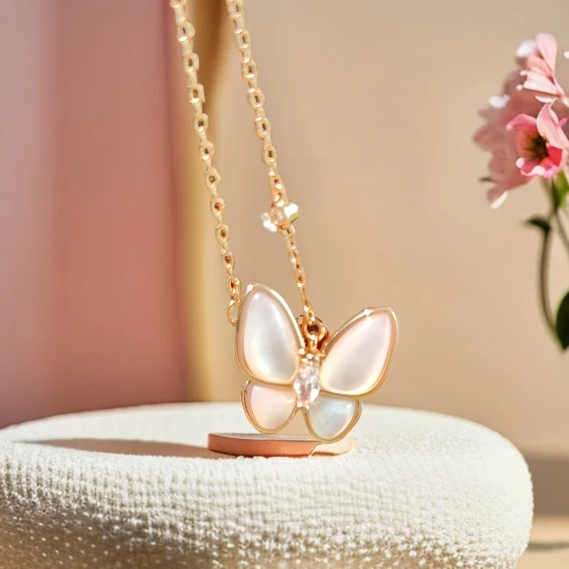 铜合金贝壳项链 时尚经典轻奢项链C021