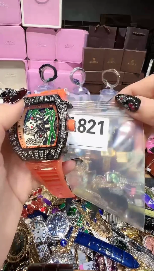 石英机芯不锈钢不锈钢直播定闪专用