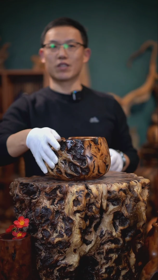 【闪购商品】枣木雷击枣木聚宝盆