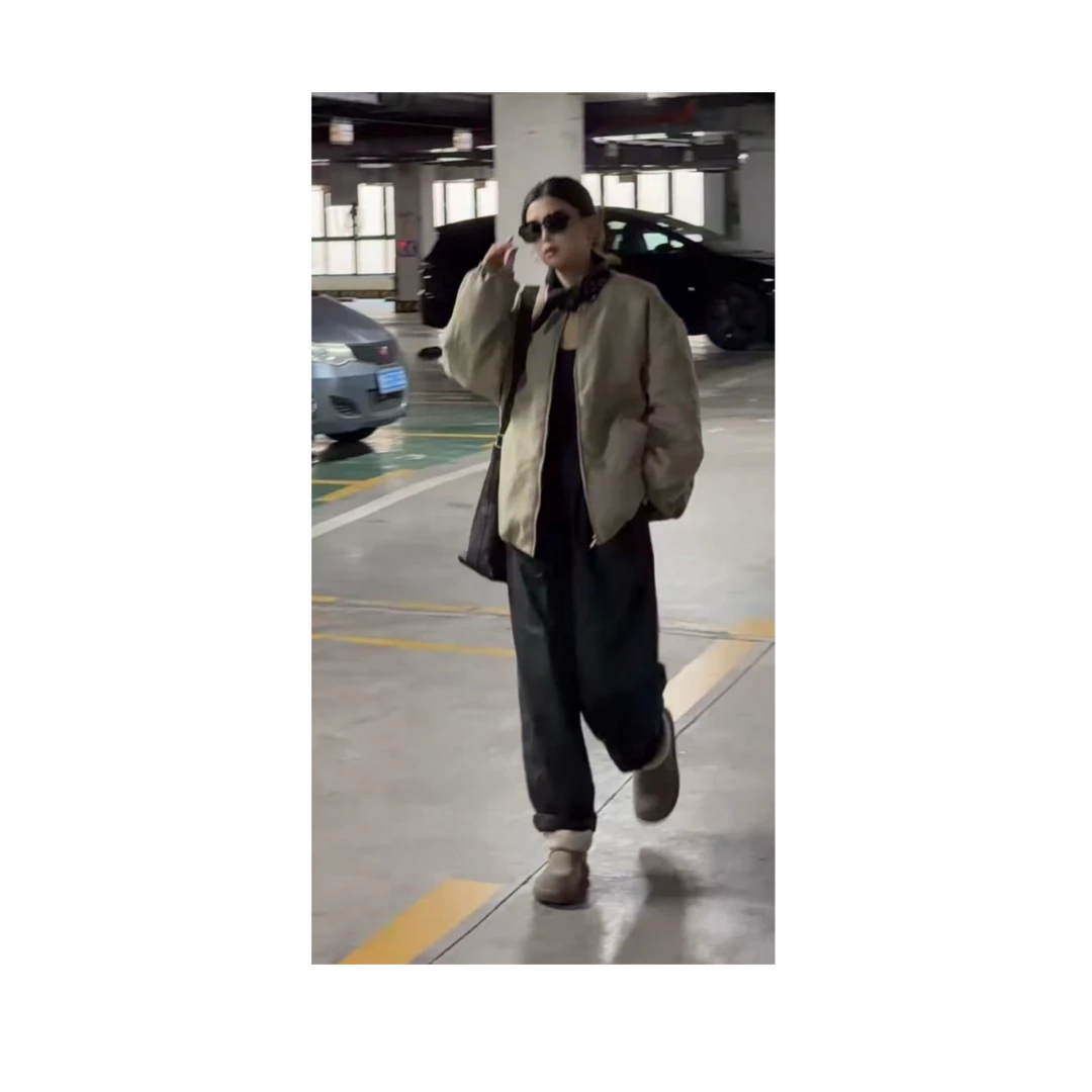 SANHA&MIYA《老钱风亚麻棉袄》女款亚麻混纺含桑蚕丝填充宽松大棉袄