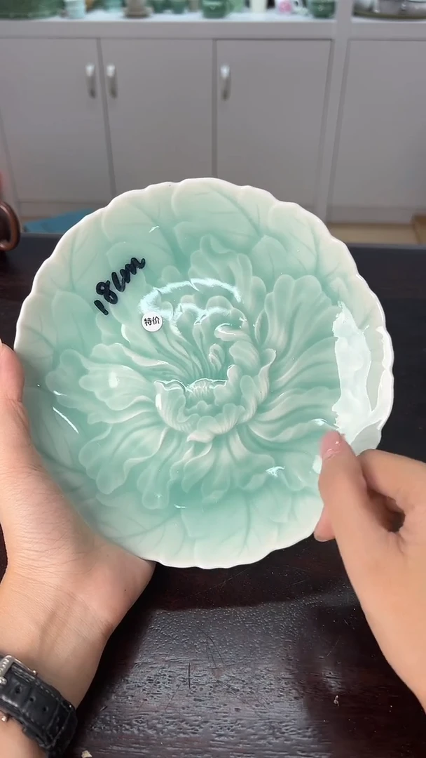 龙泉云间青瓷小米茶器
