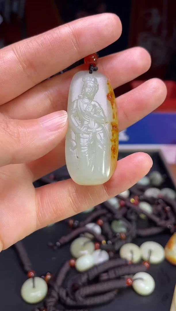 颈饰未镶嵌和田玉123