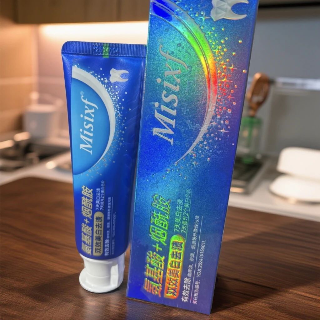 Pema严选氨基酸烟酰胺双效美白去渍清新口气薄荷牙膏（粉丝福利）