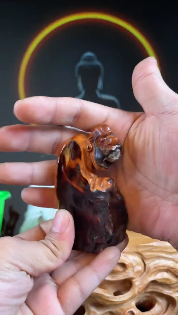 柏木（崖柏）手工摆件,先抢先得! 编号:364