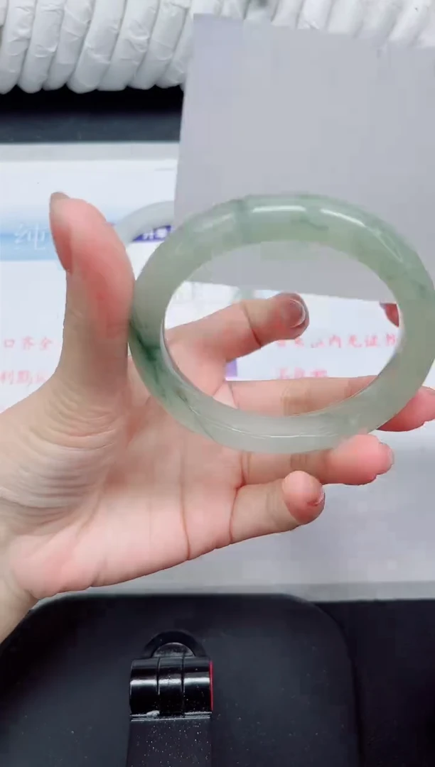 【闪购商品】石英质玉手镯未镶嵌110#56.2