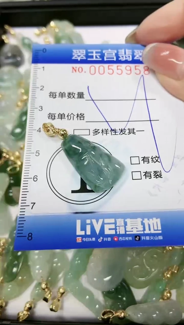 【闪购商品】翡翠颈饰未镶嵌闪购0055958