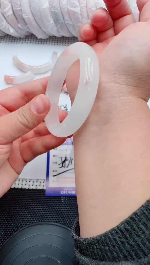 未镶嵌手镯石英质玉179-58-59