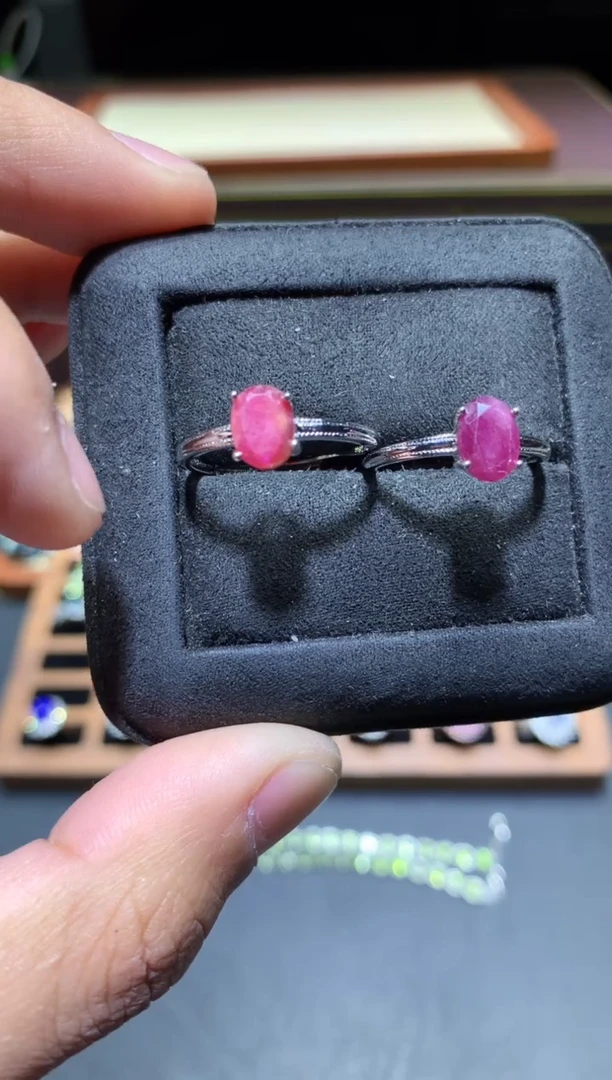 【闪购商品】红宝石戒指未镶嵌L92【多样性发其一】
