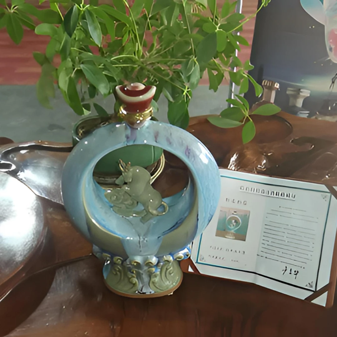 侃侃钧瓷白酒带酒收藏清香68度窖藏10年2000ML/瓶61-70度