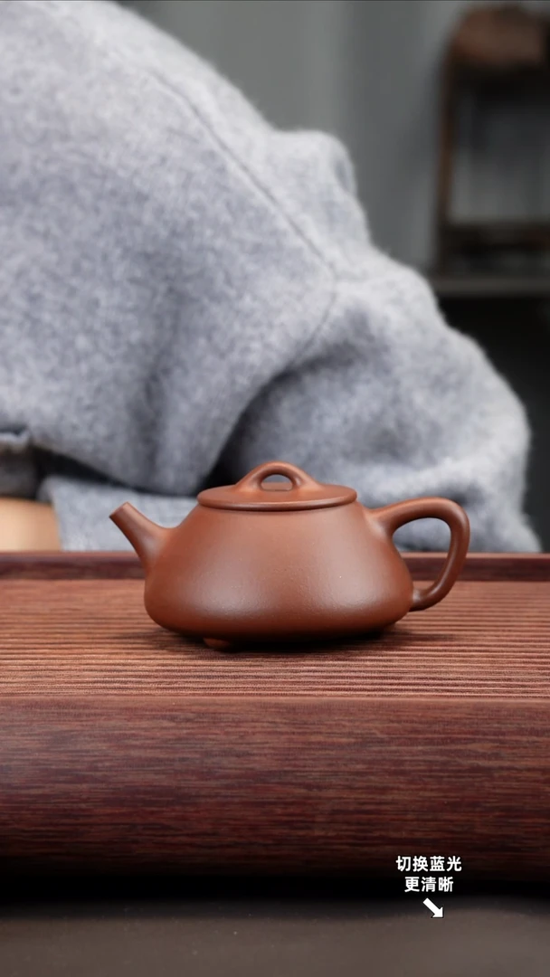 茶壶紫砂大**✨平盖石瓢8888888