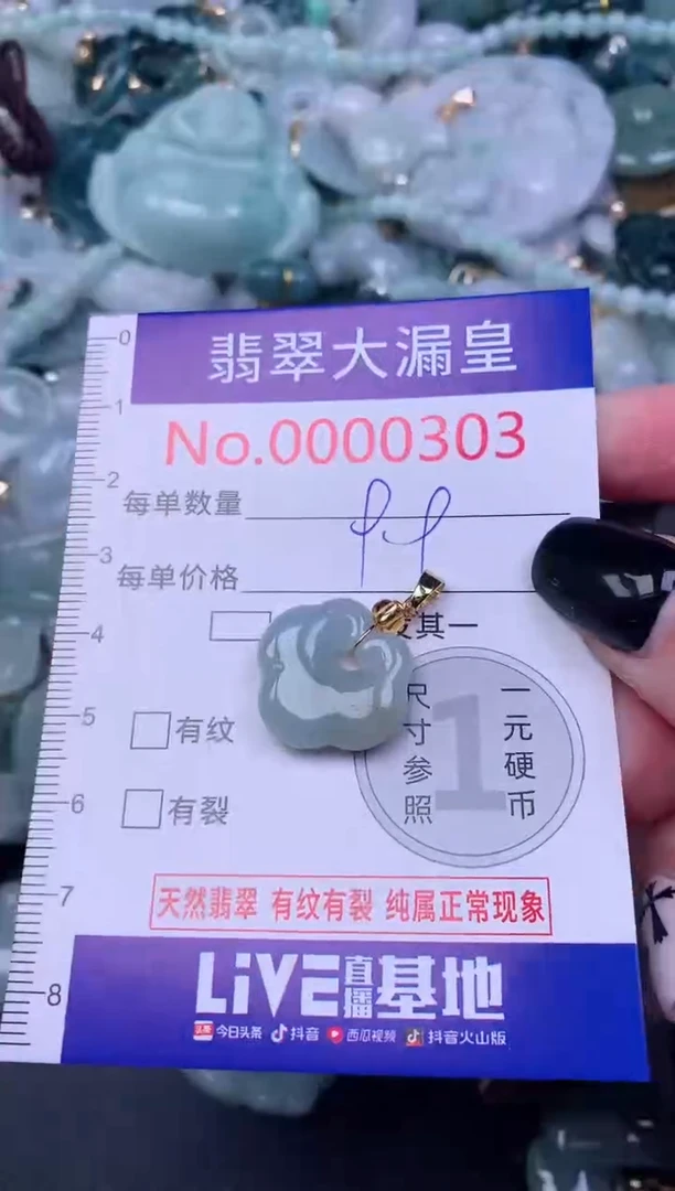 颈饰未镶嵌翡翠303