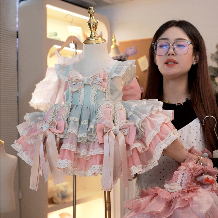 福利专场<四季可穿女童洛丽塔0-9岁公主裙>8-14