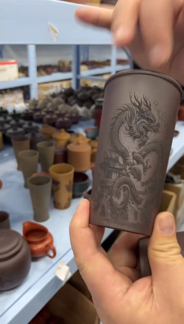 【闪购商品】紫砂茶杯宜兴紫砂茶杯@@ZR00715