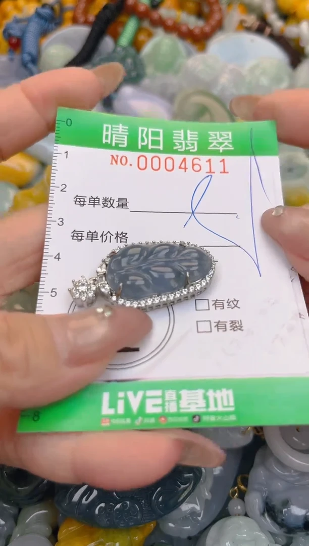 颈饰未镶嵌翡翠闪购0004611