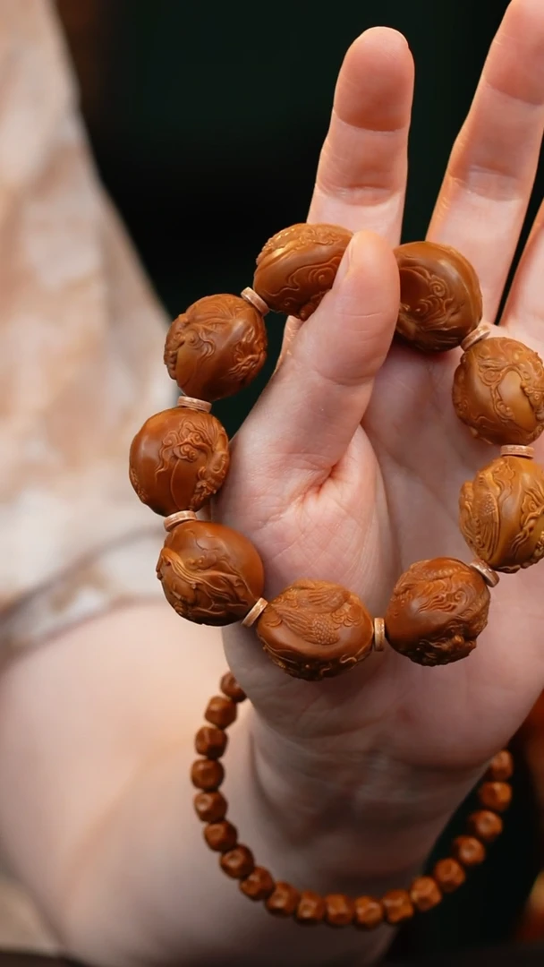 橄榄核手串/手链宋水官万象观音