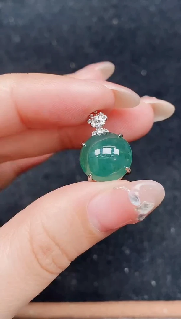 颈饰未镶嵌翡翠天然A货翡翠，保A保真