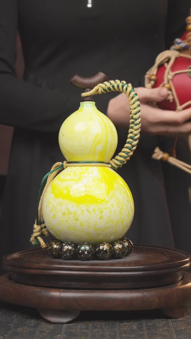 1672号大漆葫芦一物一图