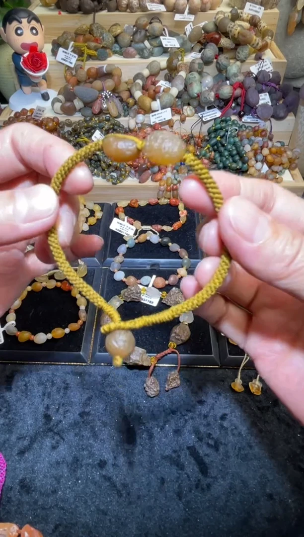 未镶嵌手链玛瑙/玉髓编织玛瑙手链