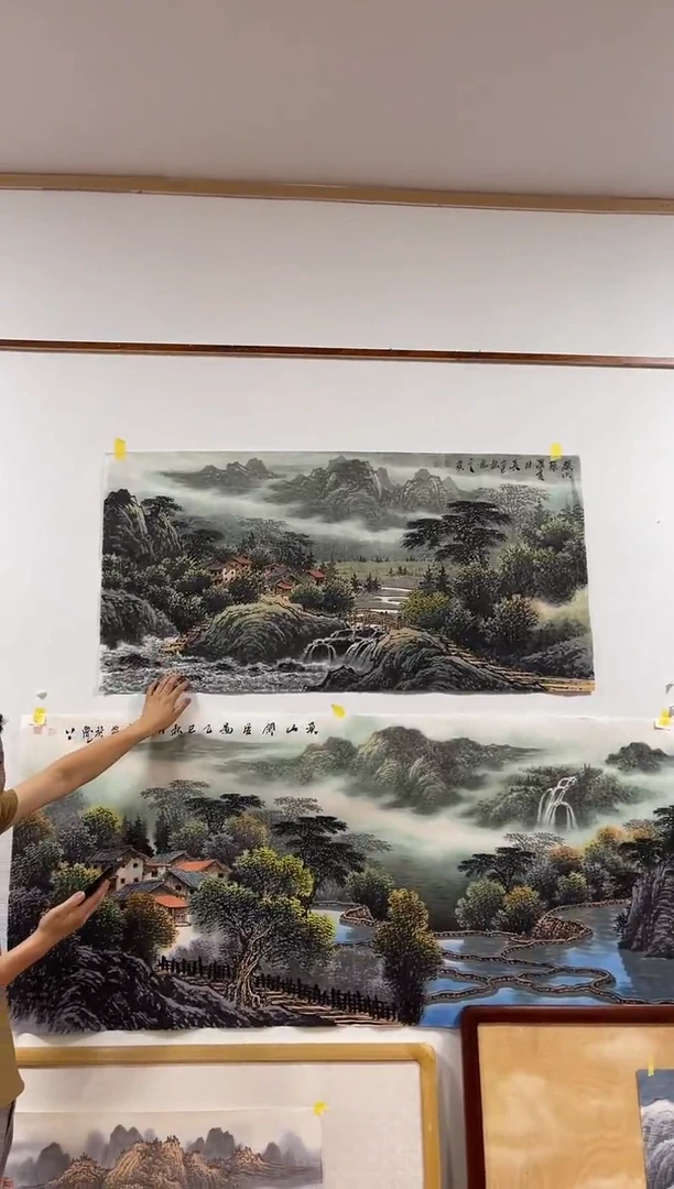 国画王老师四尺整张