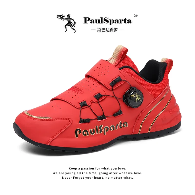 PaulSparta/斯巴达保罗男士时尚男鞋软底跑步增高轻便舒适休闲鞋