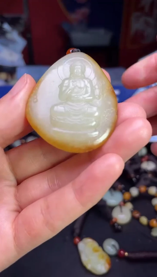 颈饰未镶嵌和田玉123